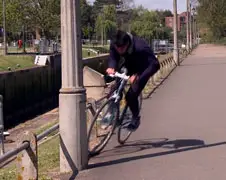 Klapzak voor op de fiets