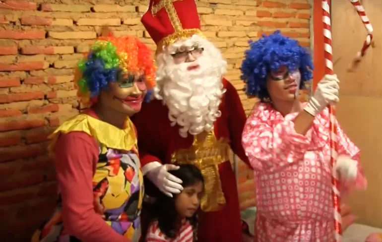 Sinterklaas op Ambon