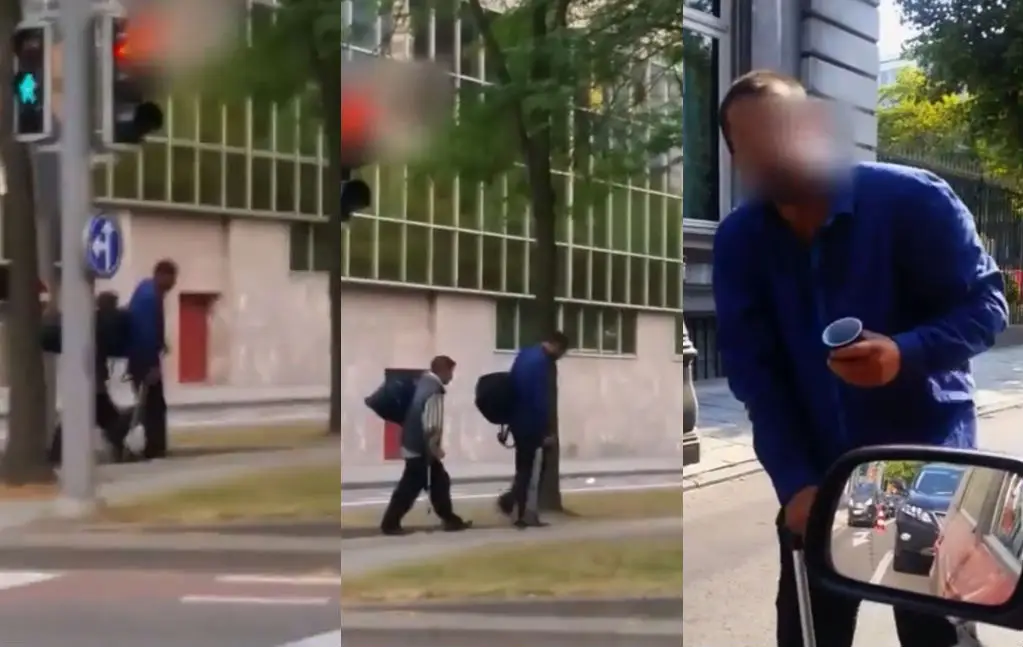Oplichter betrapt in Brussel