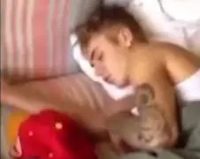 Wederom video van Justin Bieber na een wilde nacht