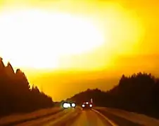 Dikke vette boem ergens in Rusland