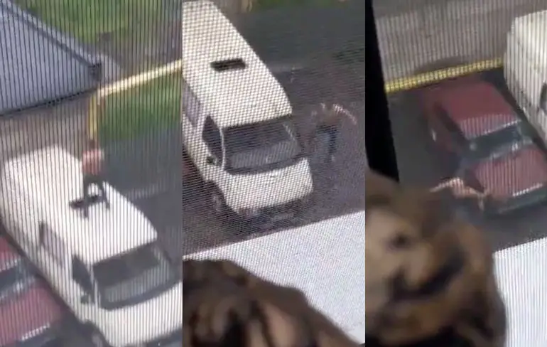 Drugsgevalletje denkt dat sunroof openbaar toilet is