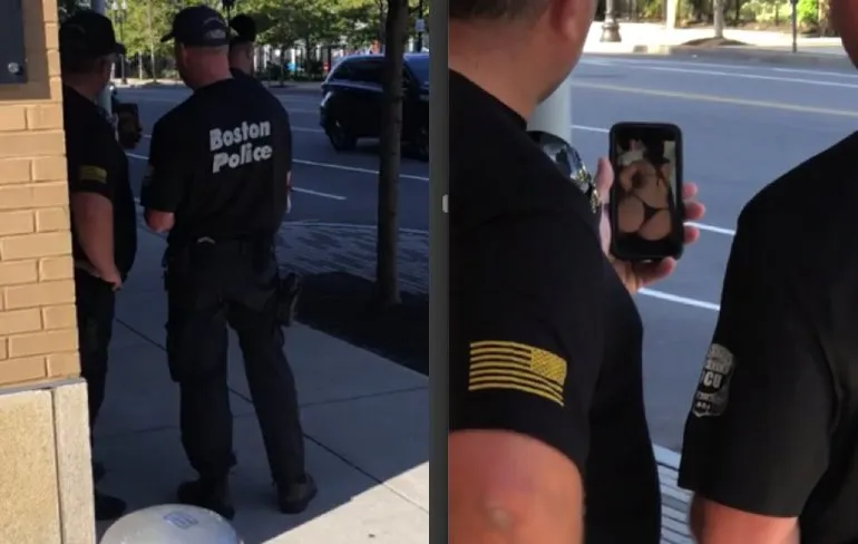 Politie in Boston is druk bezig met een zaak