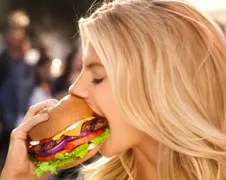 Carl's Jr. Super Bowl commercial met Charlotte McKinney