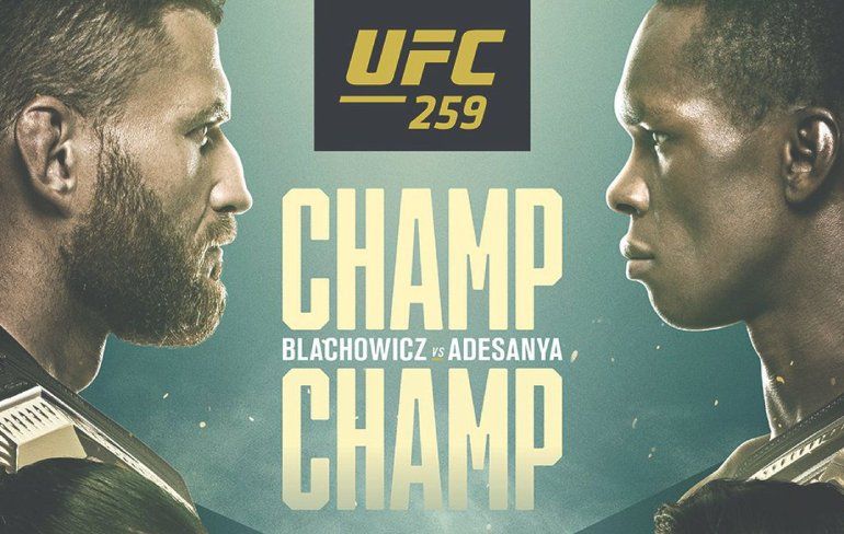 UFC 259 komt eraan: Błachowicz vs. Adesanya