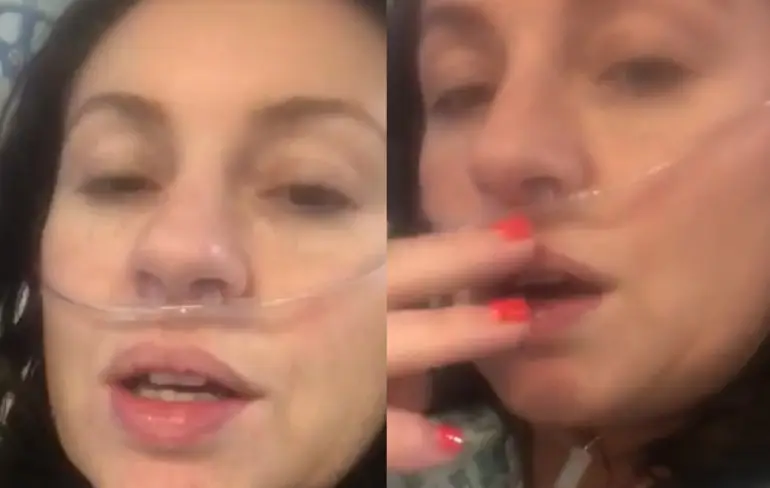 De 39-jarige Tara Jane Langston heeft COVID-19 en een boodschap