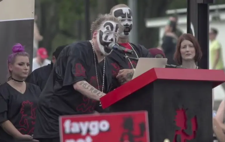 De Juggalo’s gingen demonstreren in Washington