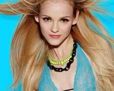 Ginta Lapina in La Senza lingerie