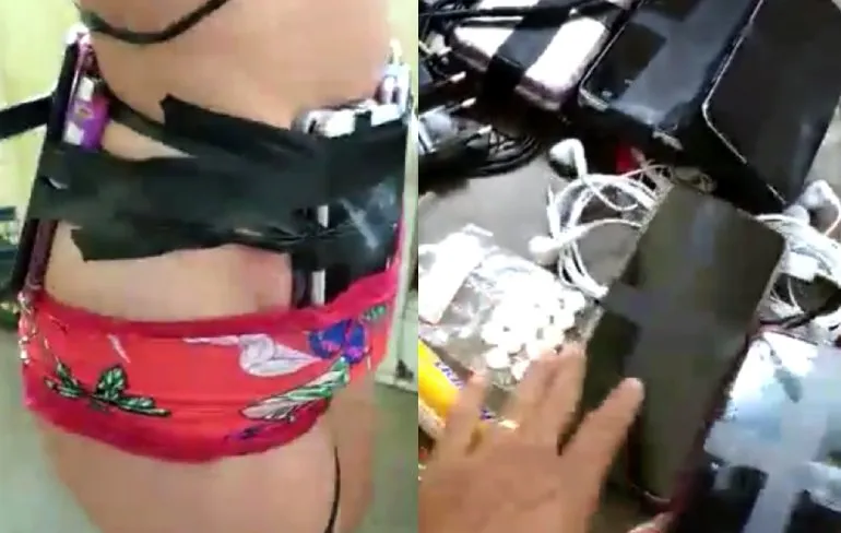 Indrukwekkend lijstje goederen die dame gevangenis in wilde smokkelen