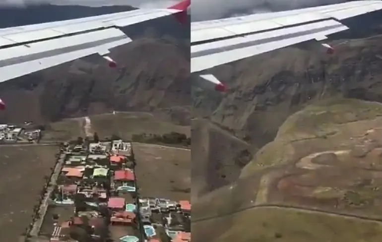 A320 deed harde poging tot landen en kon gelijk aan de doorstart beginnen
