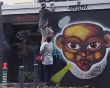 Harry kan aardig pingpongballen gooien