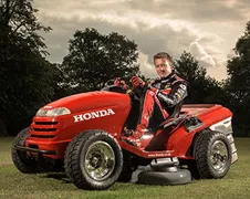 Grasmaaier opvoeren met Honda