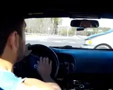Amerikaan laat zien hoe je aanrijding moet filmen