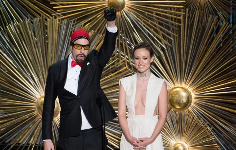 Goed verhaal van Sacha Baron Cohen over Ali G Oscars speech