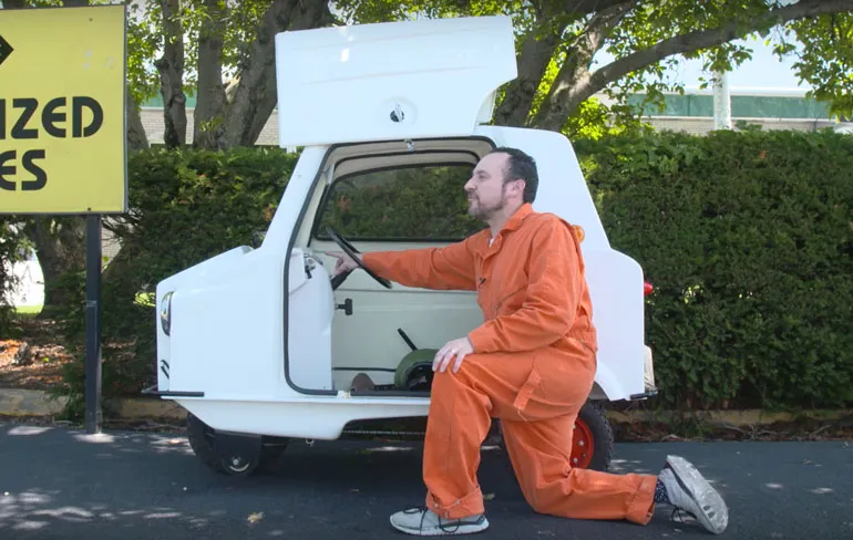 Jason test een Acoma Mini Comtesse