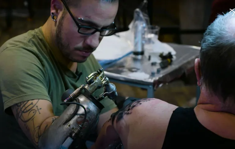 The Cyborg Tattoo Artist