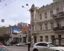 Inwoner Rostov was er helemaal klaar mee