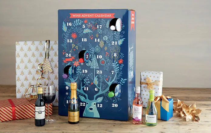 Aldi Nederland gaat met de wijn adventskalender komen