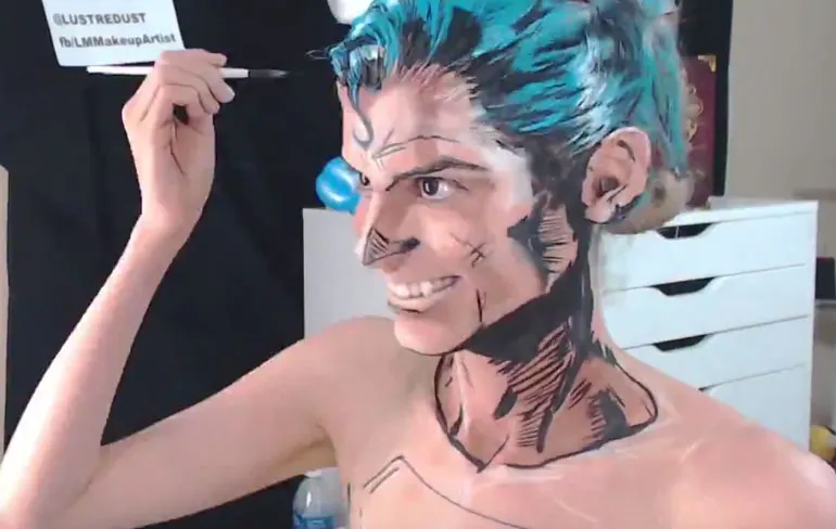 Kay Pike gaat voor een Superman verflaag