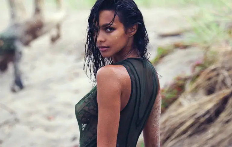 Lais Ribeiro uit de kleding voor Lui Magazine