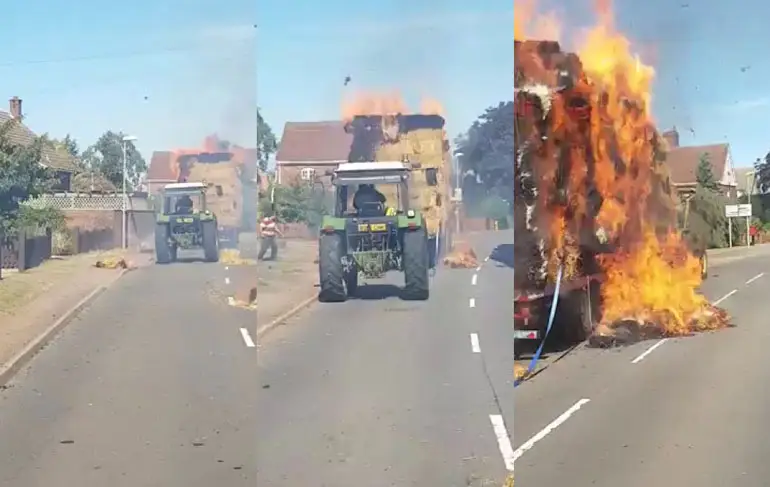 Beetje last van een brandende lading