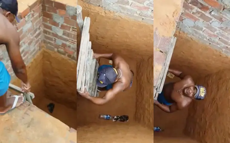 Man wil kat in nood helpen