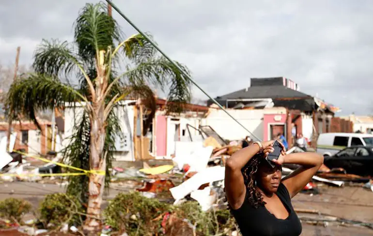 Tornado’s in New Orleans zijn best heftig