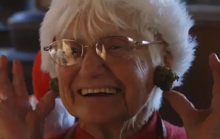 Nonna Marijuana weet hoe je kerst moet vieren