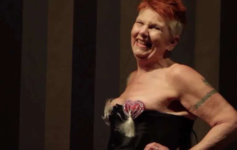 Bejaarden aan de Burlesque