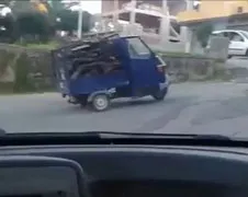 Italiaanse TukTuk niet zo handig als het lijkt