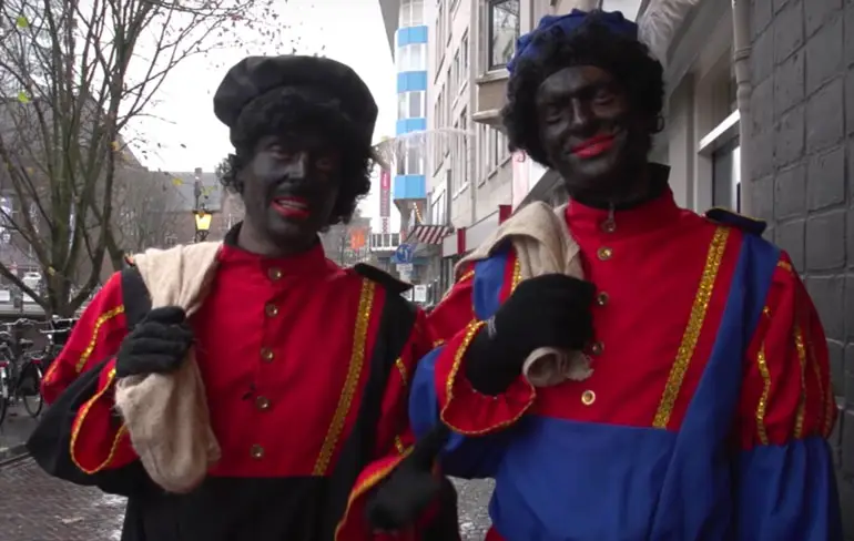 Zwarte Piet solliciteert naar een nieuwe baan