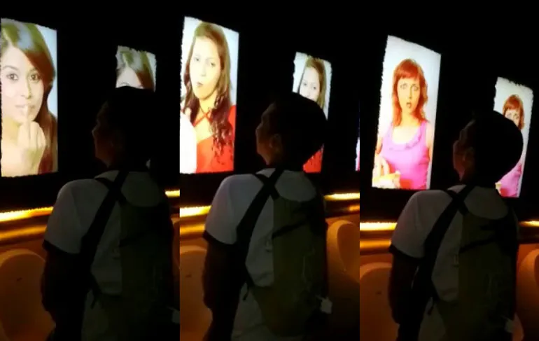 Dames maken het richten tijdens het pissen wel heel lastig