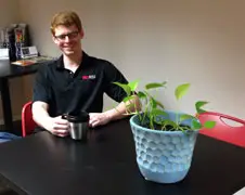 Even paar dagen op een plantje passen