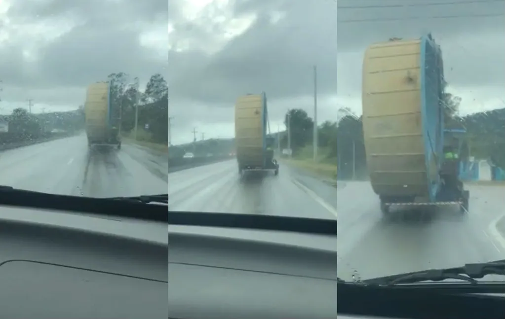 Zwembad vervoeren is nog best tricky