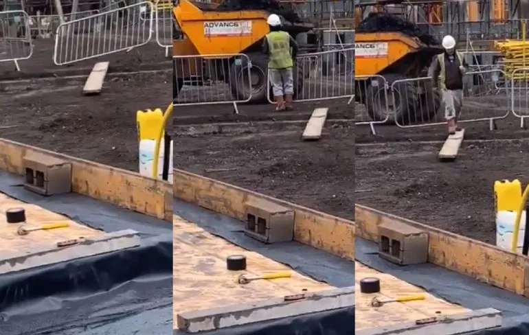 Collega even goed te pakken nemen