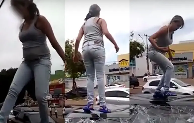 Zwangere Braziliaanse pikt vreemdgaan niet