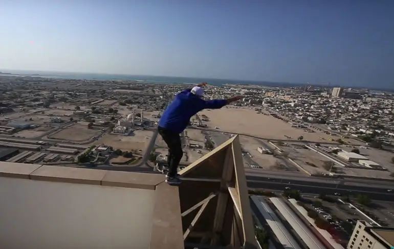 Speeltuin op grote hoogte in Dubai