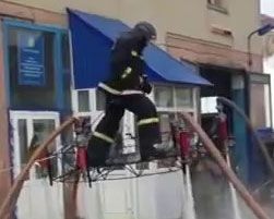 Brandweerman zoekt het hogerop
