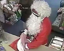 Kerstman die wat komt halen