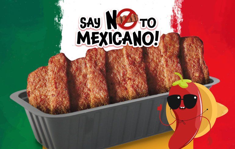 Actiegroep Kick Out Mexicano wil dat we het een Pikante Schutting noemen