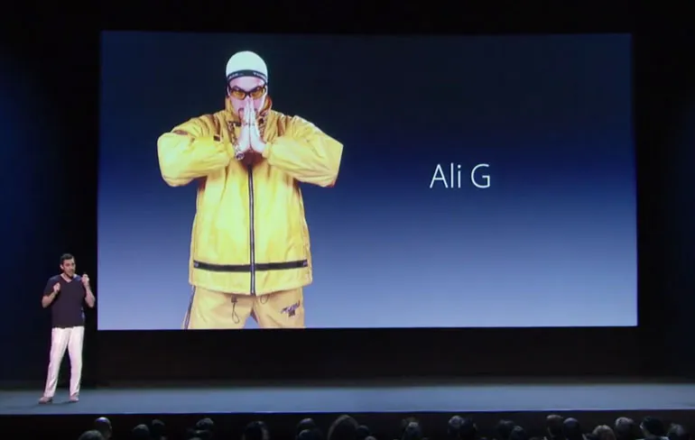 Sacha Baron Cohen geeft een The Brothers Grimsby keynote speech