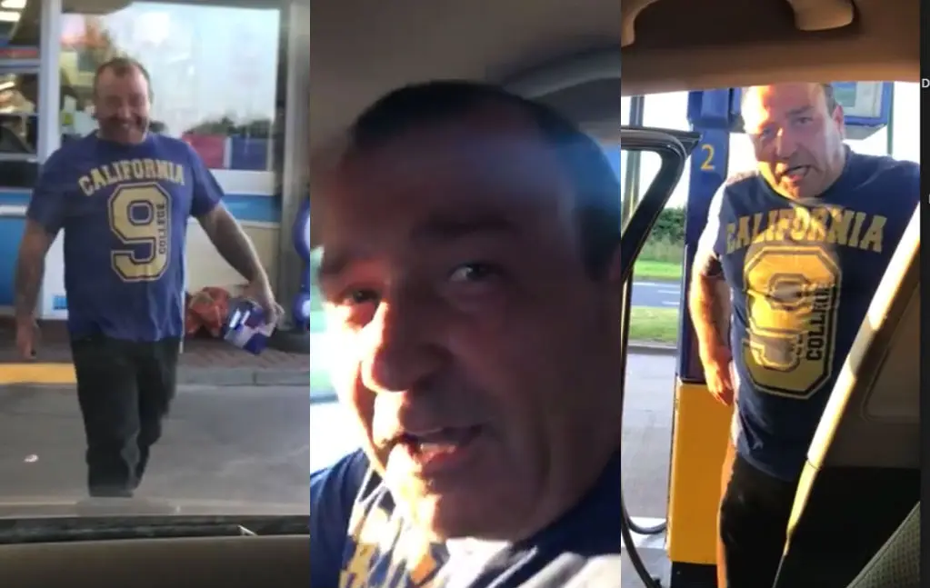 Gast laat er even eentje tussen zijn billen vandaan blazen
