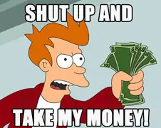 Shut Up And Take My Money: Crazy Cart XL
