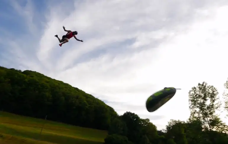 Hele vette Franse Slip N Slide