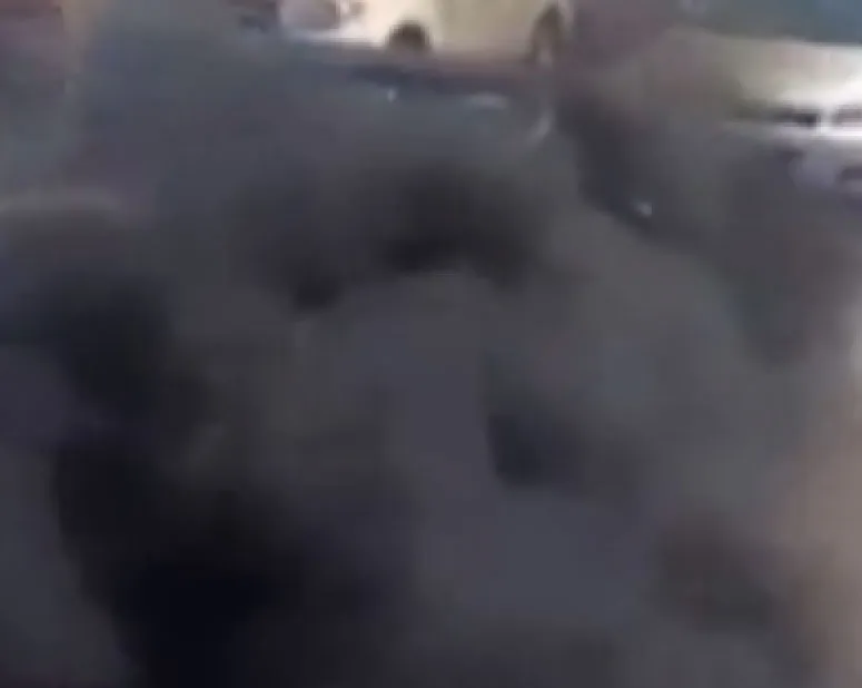 Etterbak uithangen met een dikke diesel