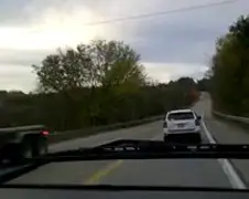 Slaperige dame in auto veroorzaak ongelukken