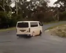 Driften met een Toyota HiAce?