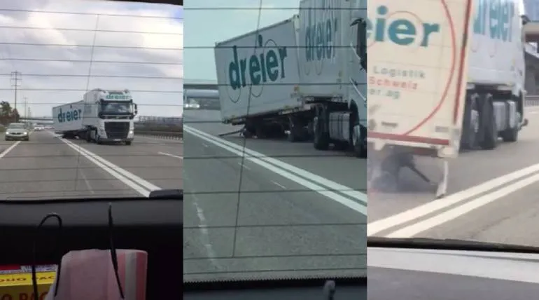 Gaat dat allemaal wel helemaal goed meneer de vrachtwagenchauffeur