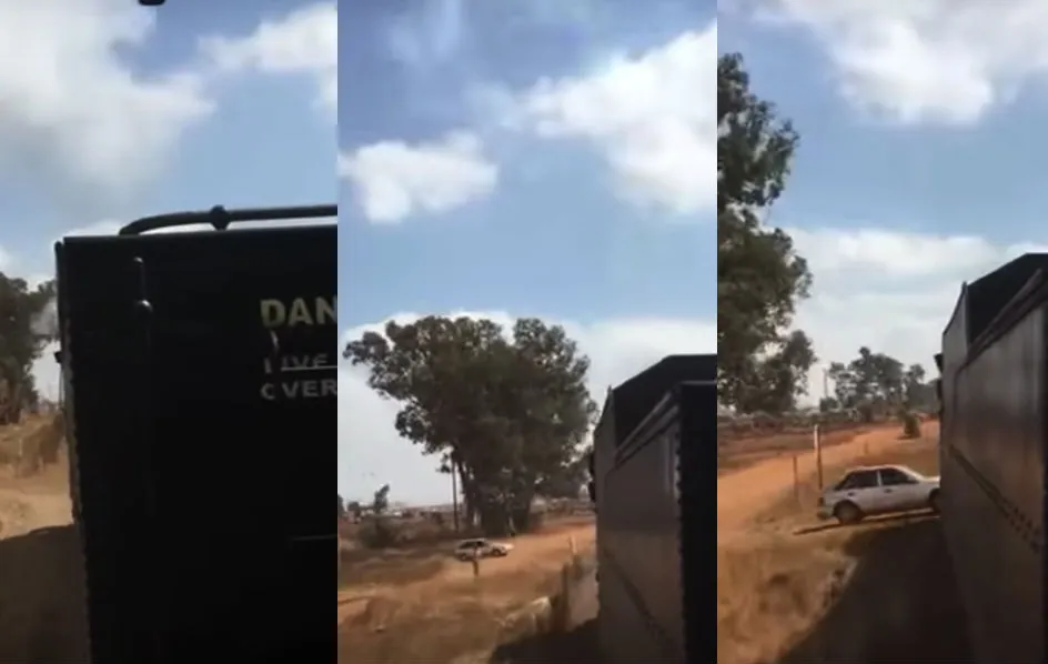 Ook in Zuid-Afrika is een trein sterker dan een auto