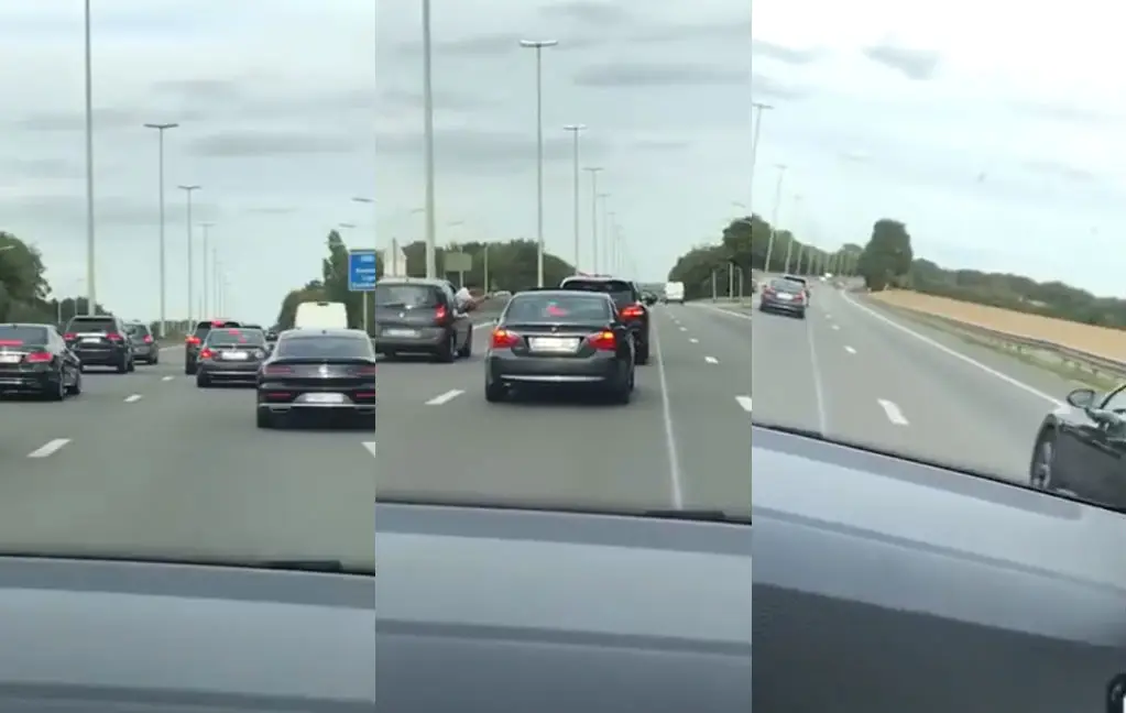 Belgen kunnen niet langs trouwstoet van andere Belgen